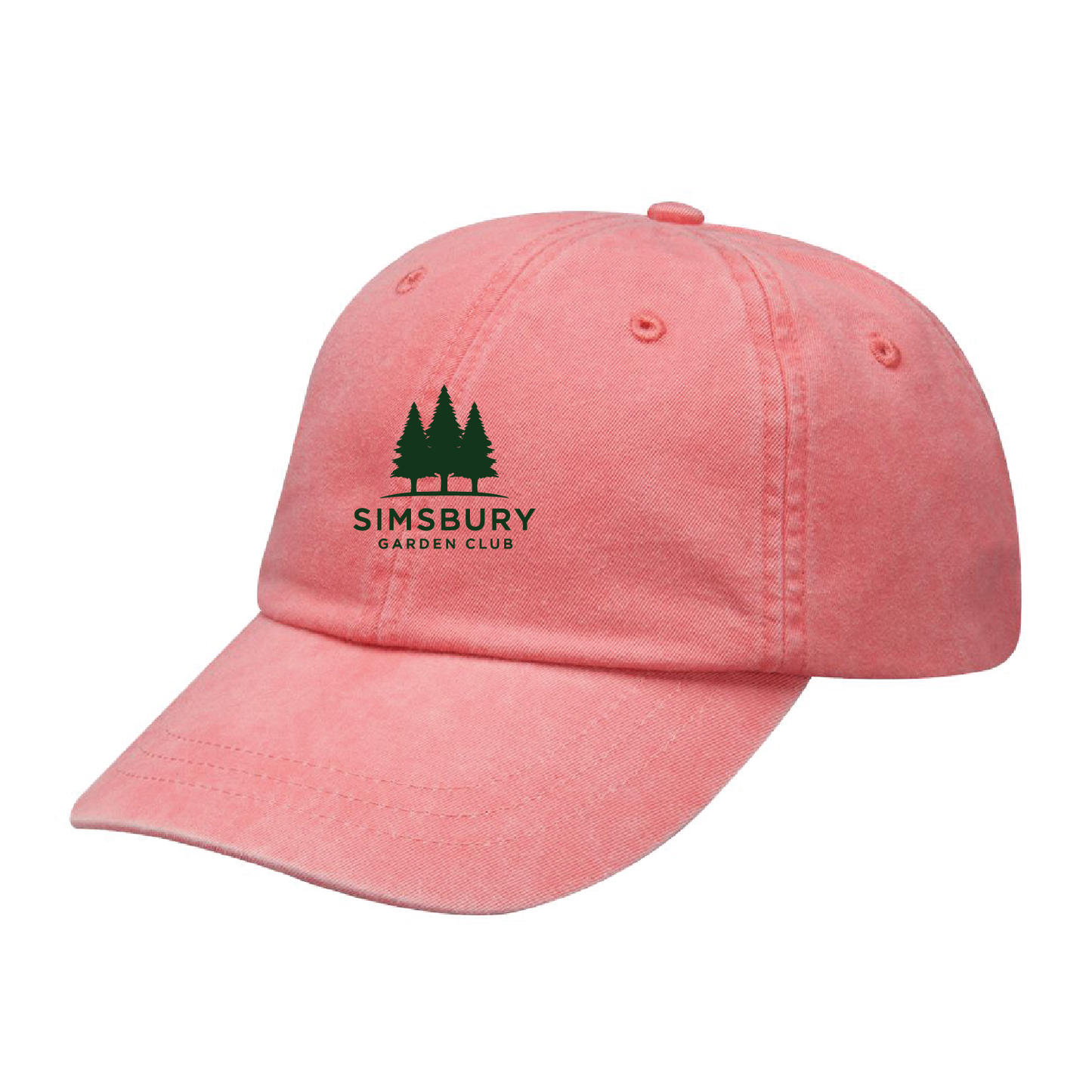 Simsbury Garden Club: Pigment Dyed Baseball Cap