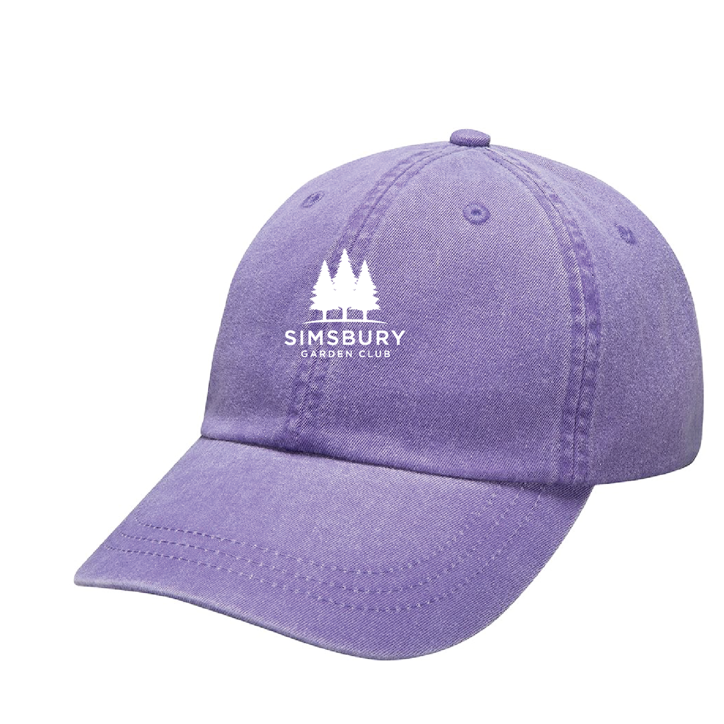 Simsbury Garden Club: Pigment Dyed Baseball Cap