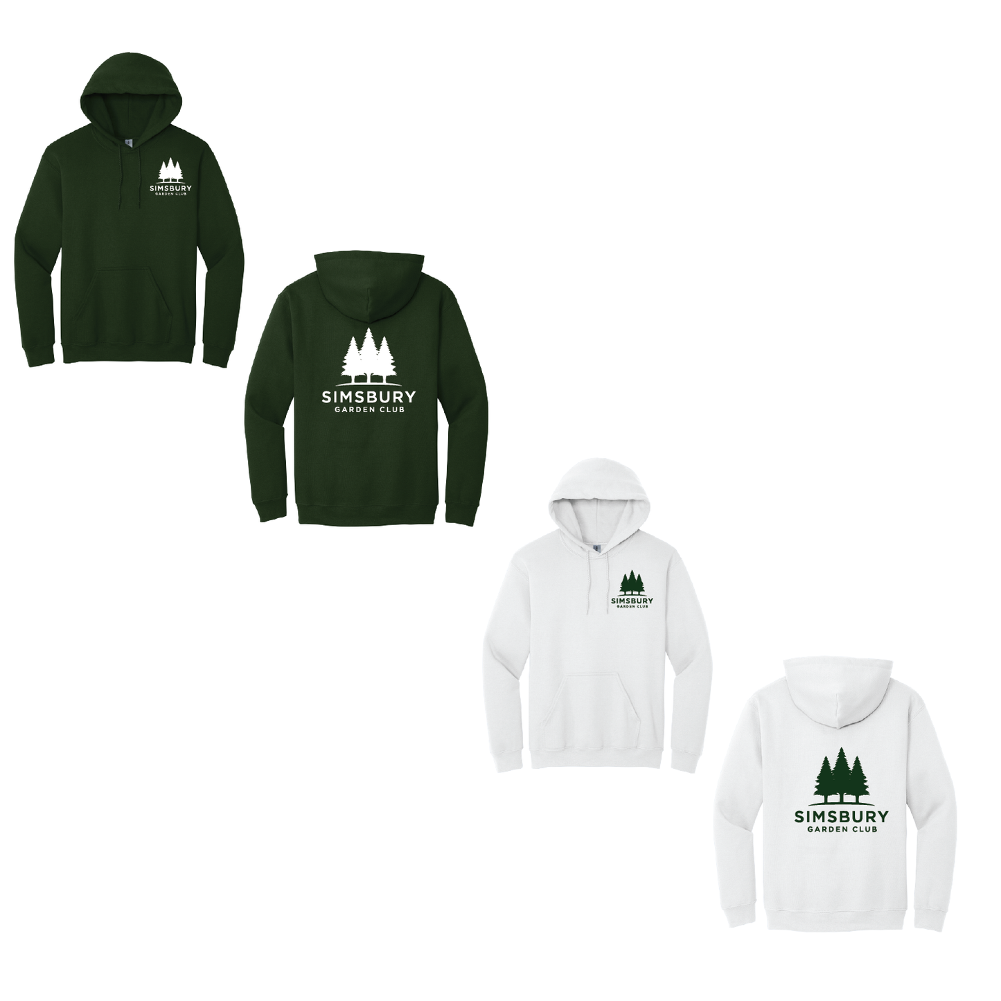 Simsbury Garden Club: Gildan 50/50 Lightweight Hoody