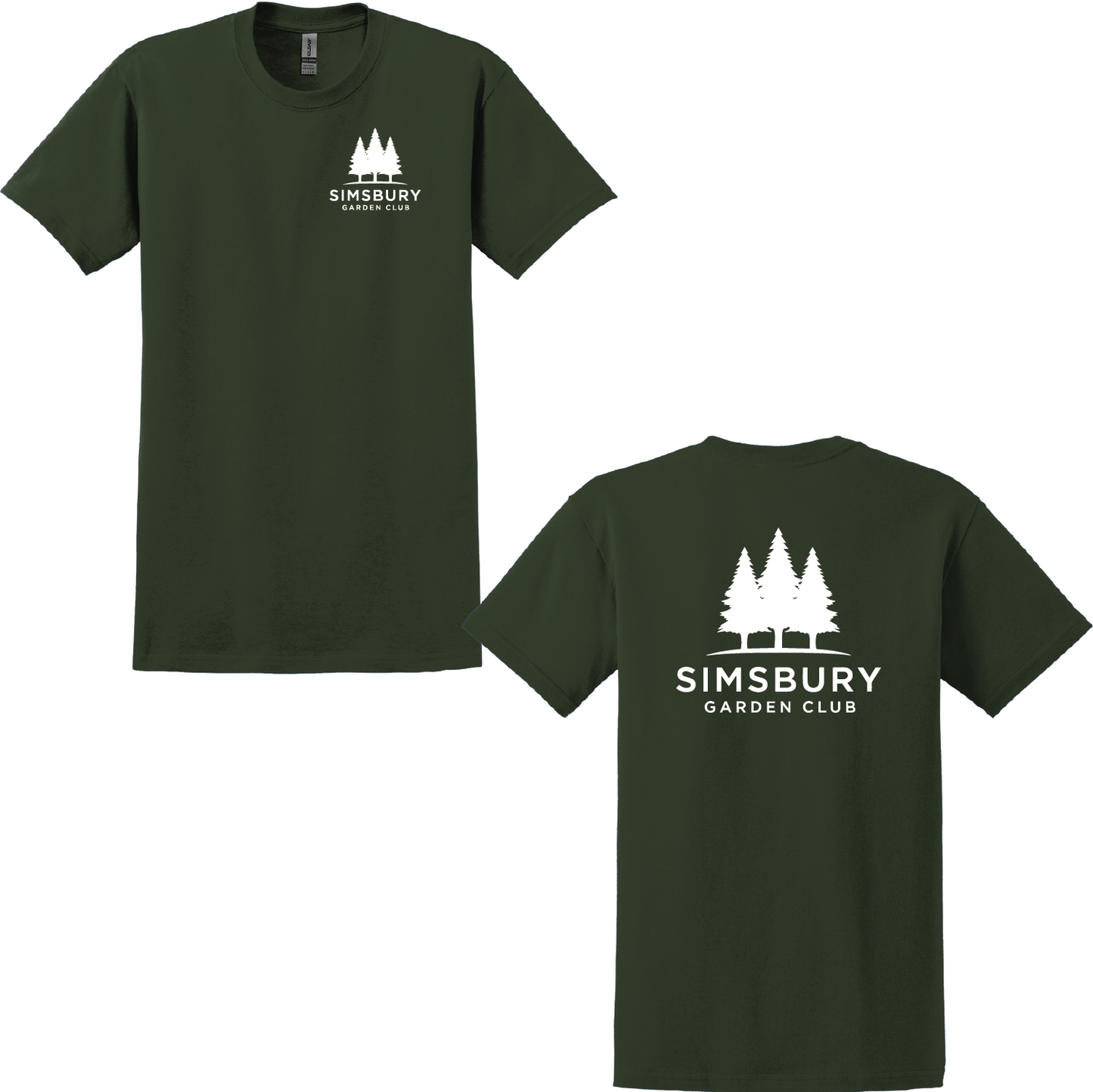 Simsbury Garden Club: Men's Cotton T Shirt
