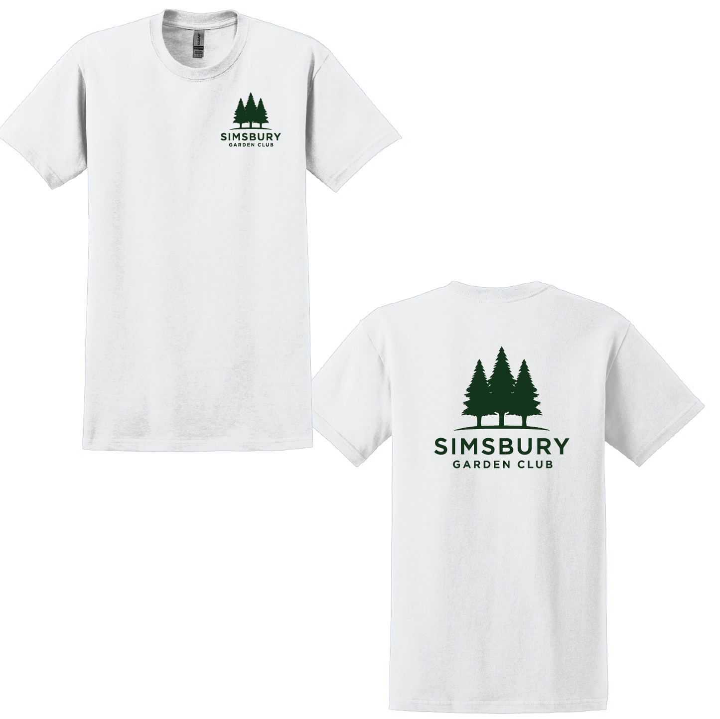 Simsbury Garden Club: Men's Cotton T Shirt