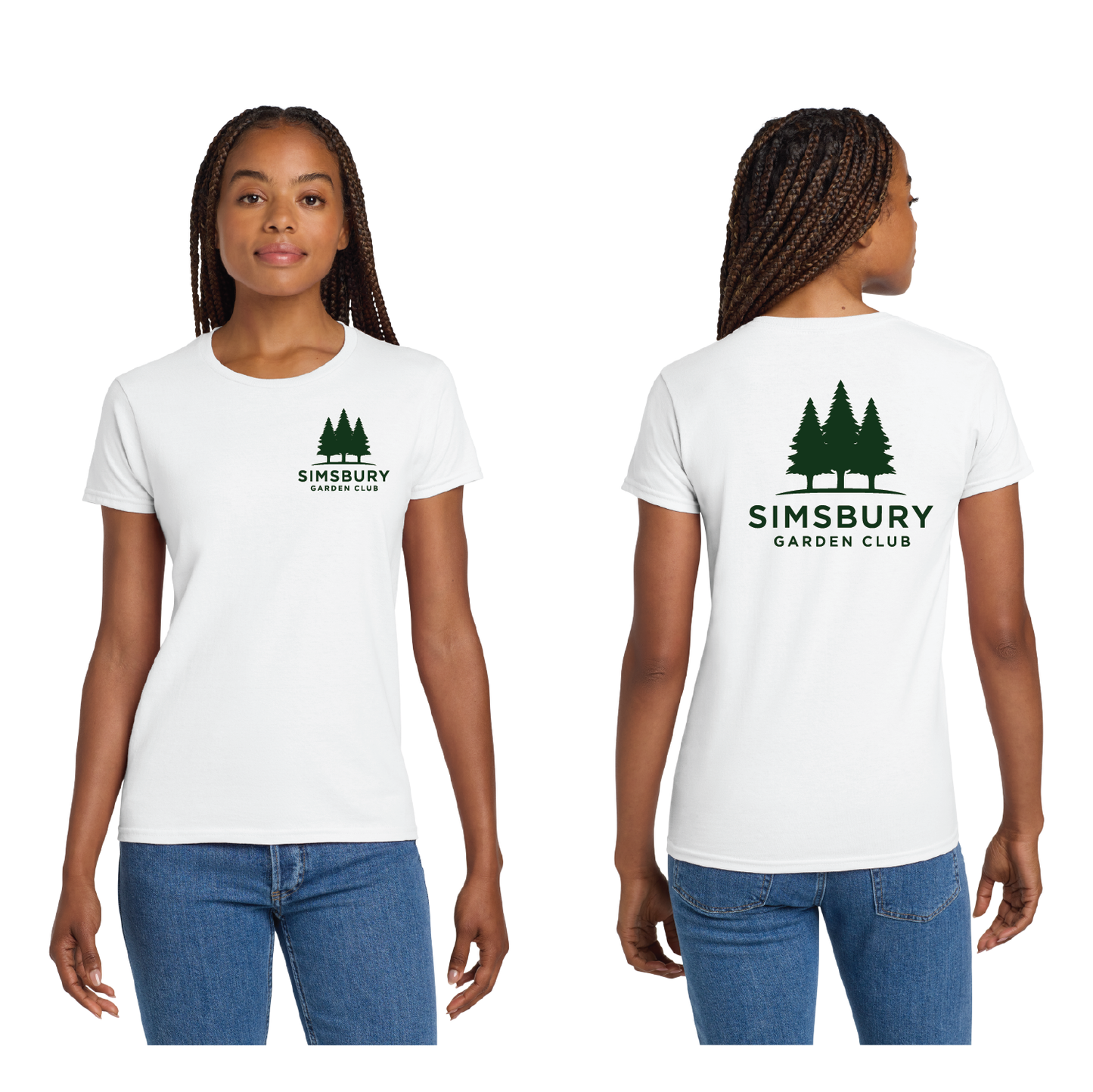 Simsbury Garden Club: Women's Cotton T Shirt