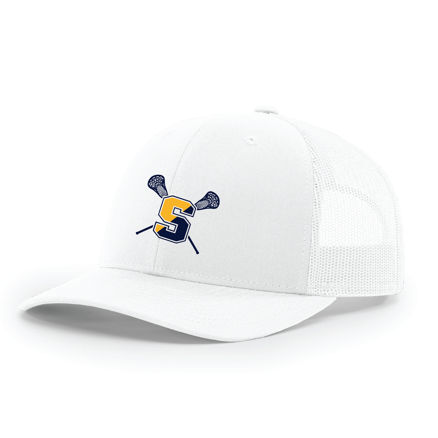 Hat: Trucker Snapback Simsbury Lacrosse S Crossed Sticks