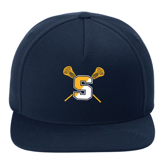 Hat: Snapback Simsbury Lacrosse S Crossed Sticks