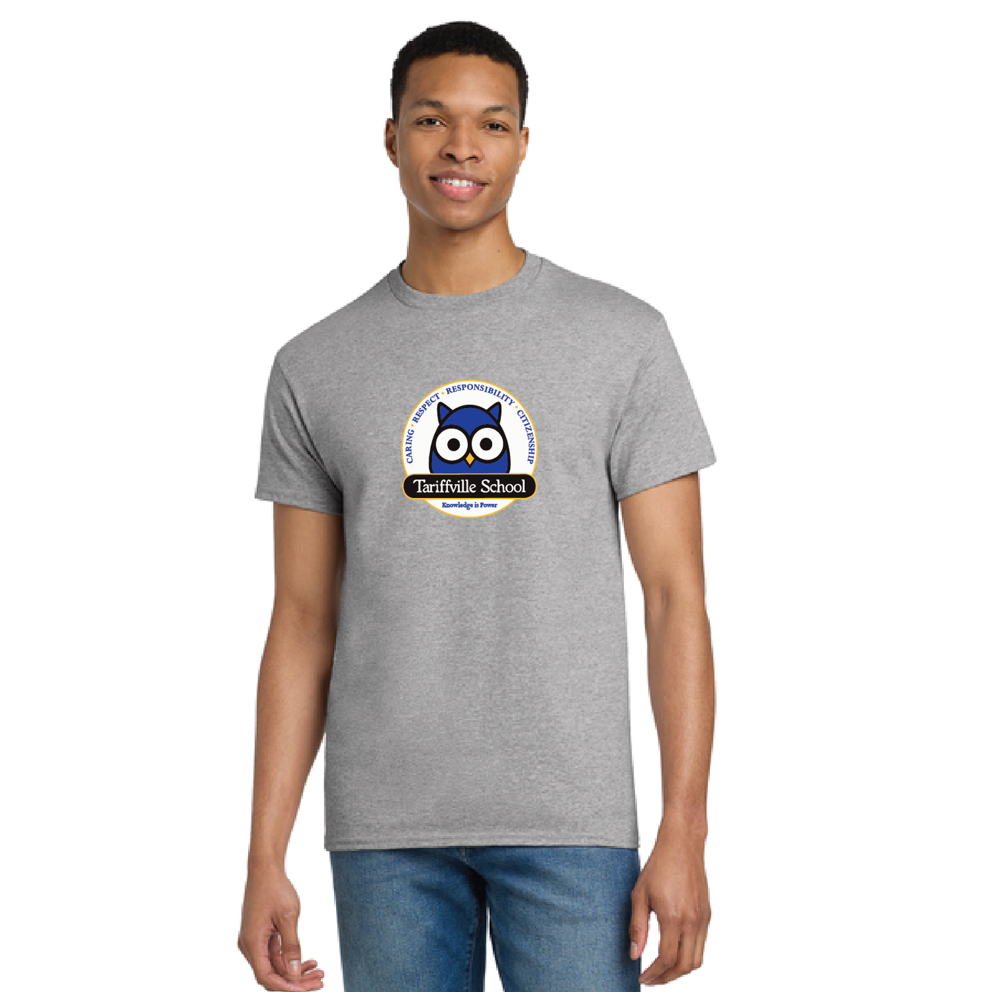 Tariffville School: T-Shirt Owl Logo Youth & Adult Sizes