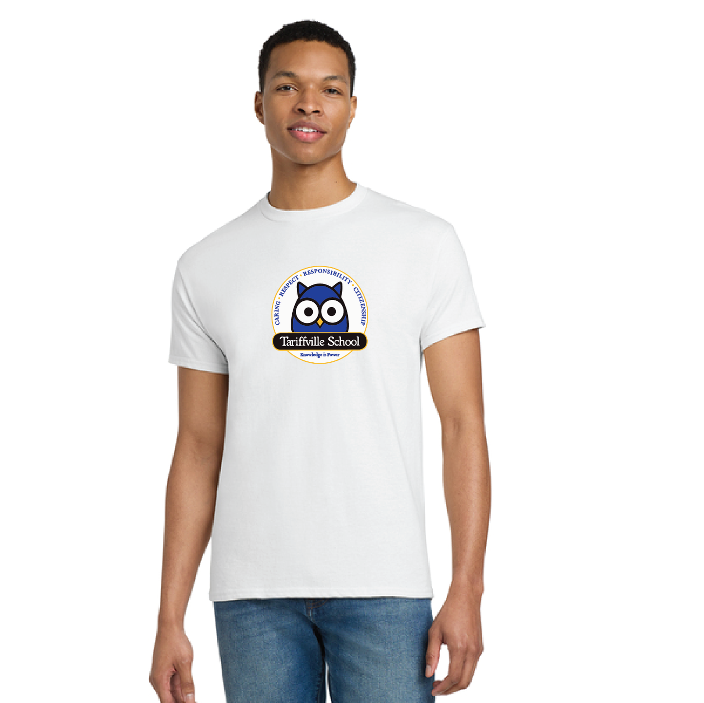 Tariffville School: T-Shirt Owl Logo Youth & Adult Sizes