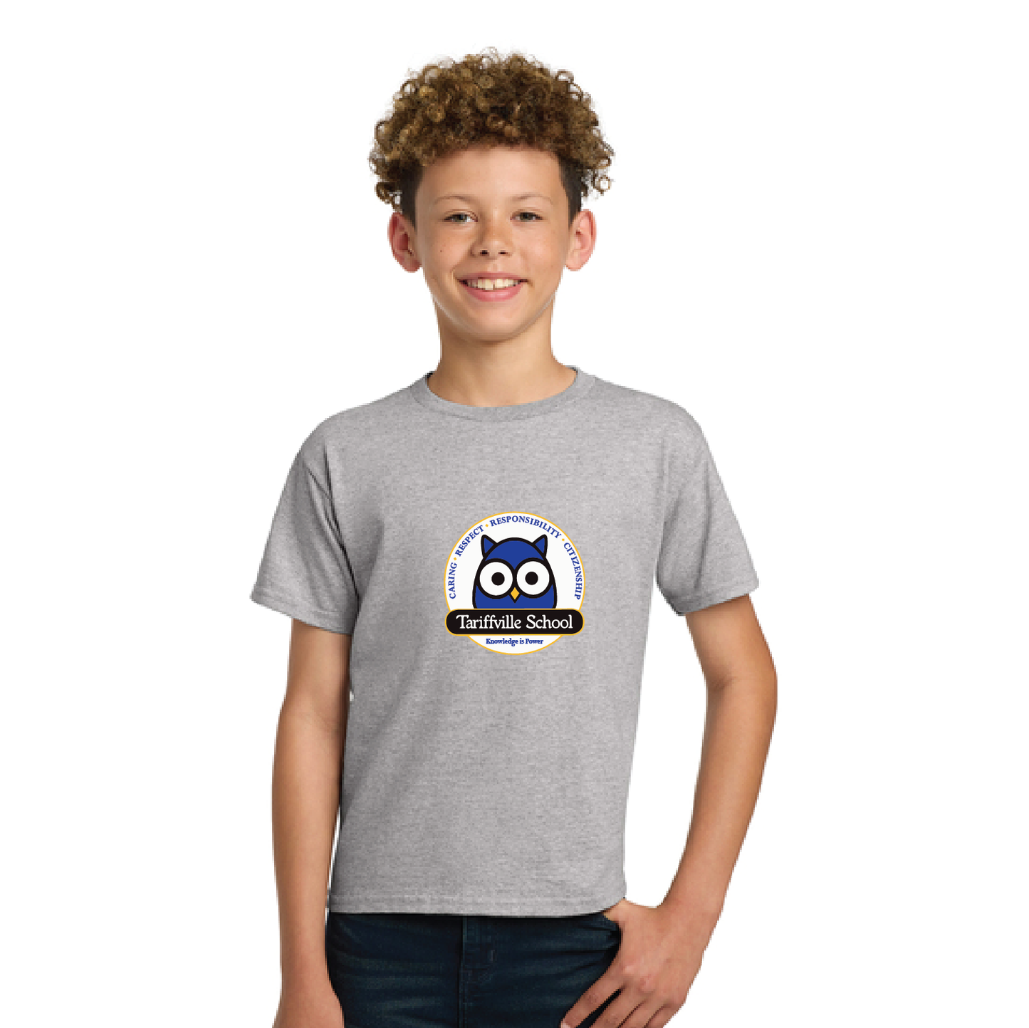 Tariffville School: T-Shirt Owl Logo Youth & Adult Sizes