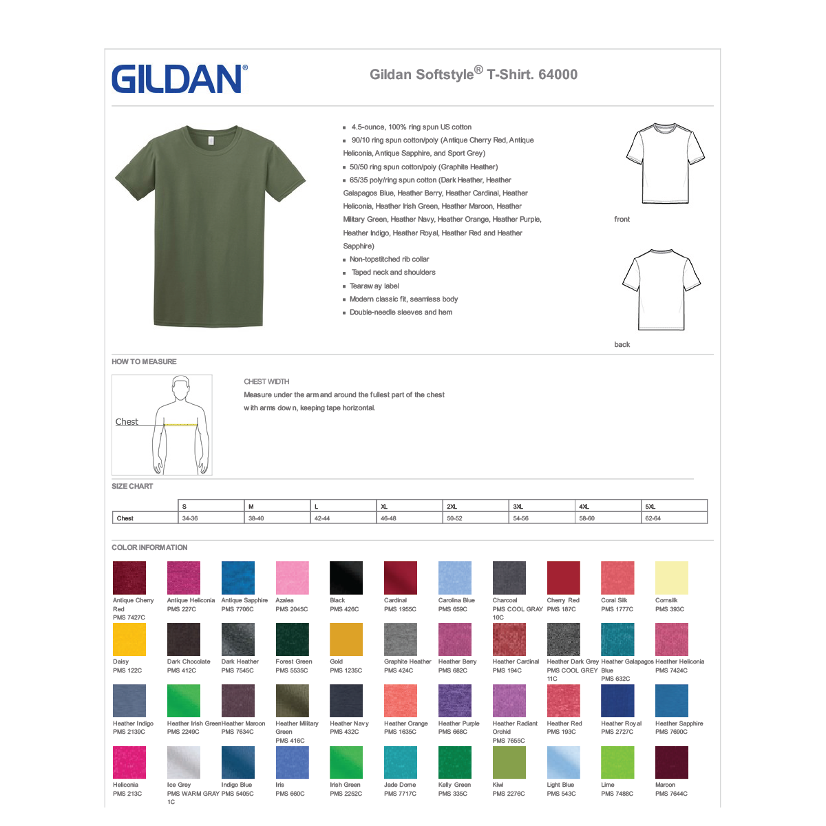Traprock Ridge Softstyle Cotton Tee