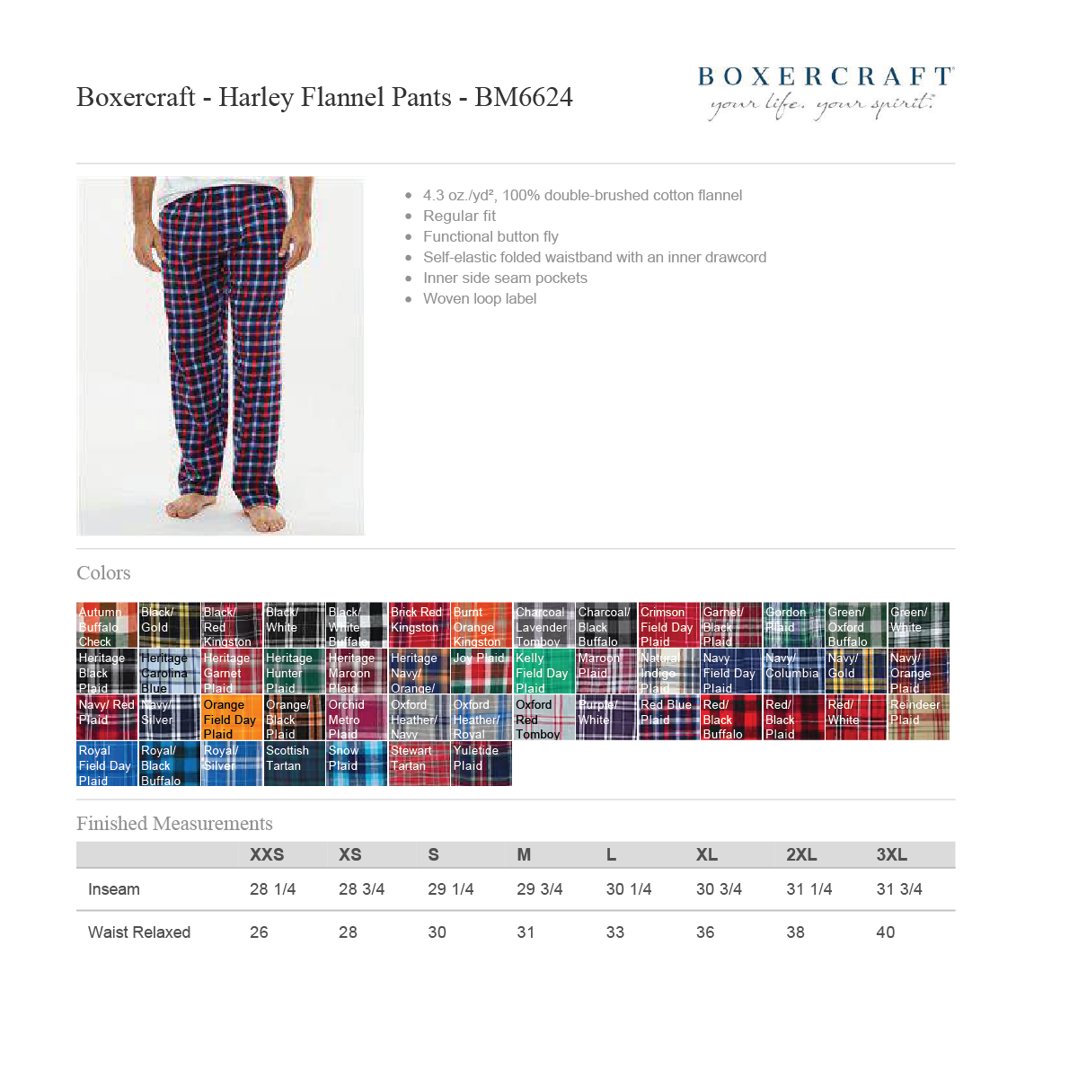 Troop 1175 Flannel Pants (UNISEX)