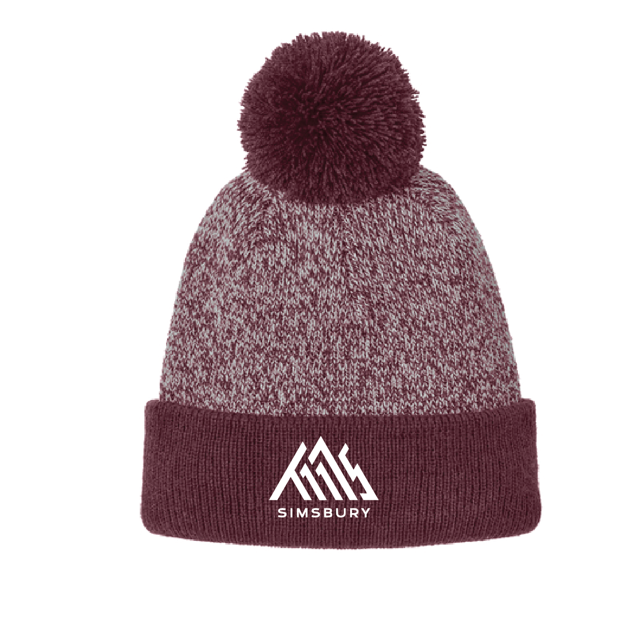 Troop 1175: STC68 Sport-Tek® Halftime Heather Pom Beanie