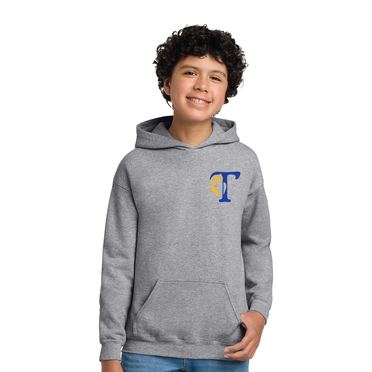 Tariffville School: Hooded Sweatshirt: T Logo Youth & Adult Sizes