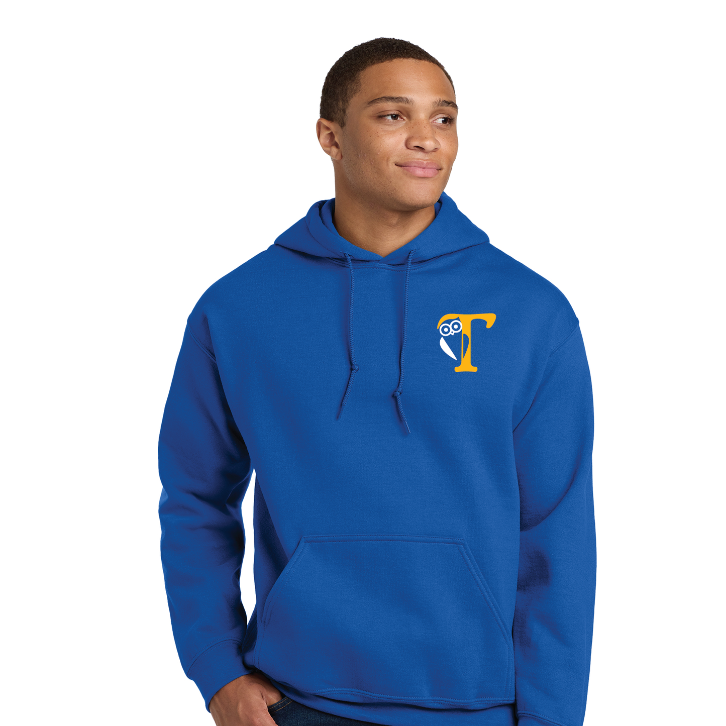 Tariffville School: Hooded Sweatshirt: T Logo Youth & Adult Sizes