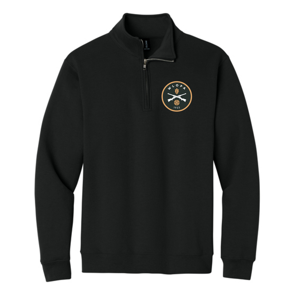 WLOPA Gun Club: 18810 Gildan Heavy Blend 1/4-Zip Sweatshirt