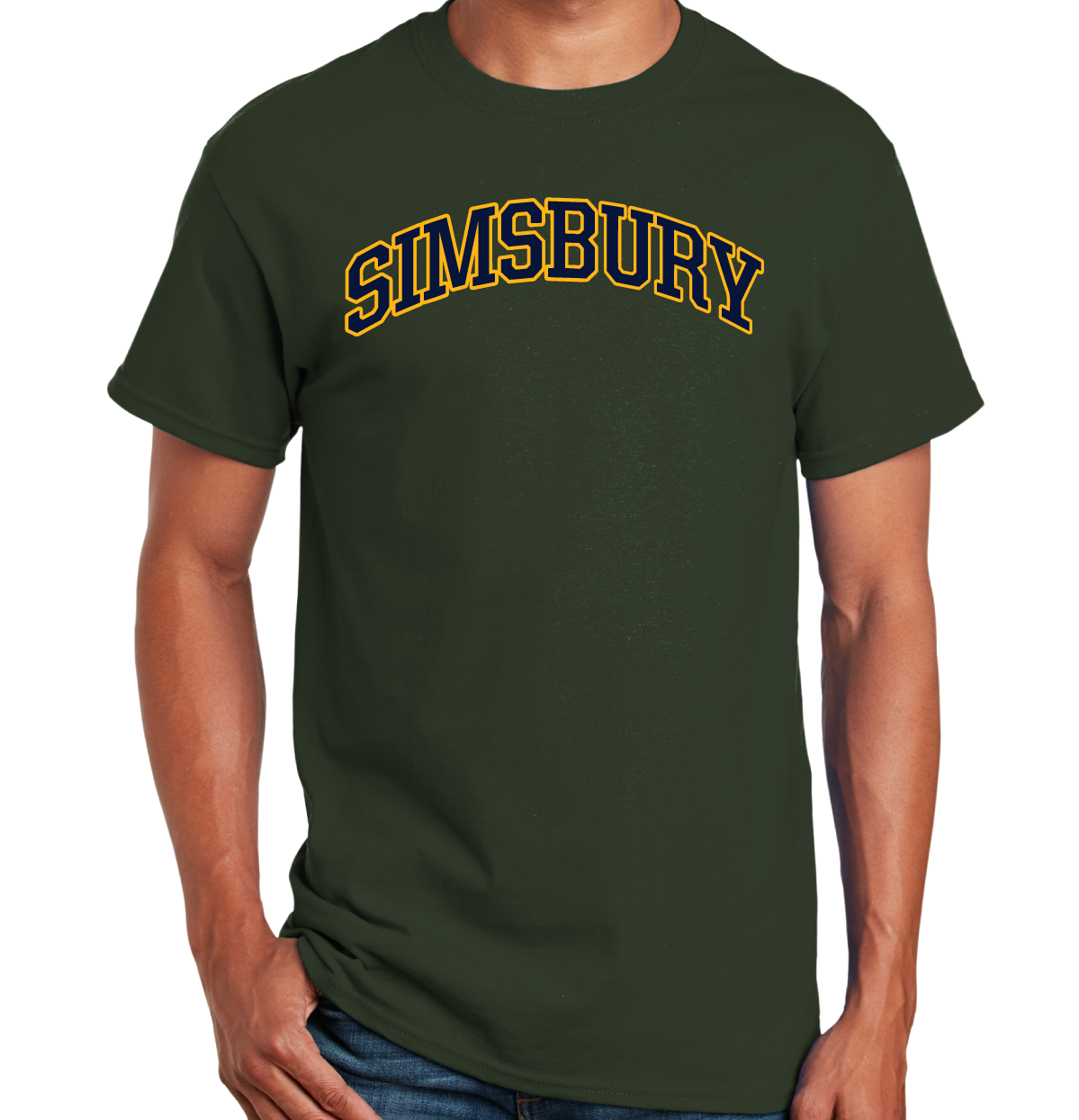 T-Shirt: Simsbury 2 Color (ADULT Sizes)