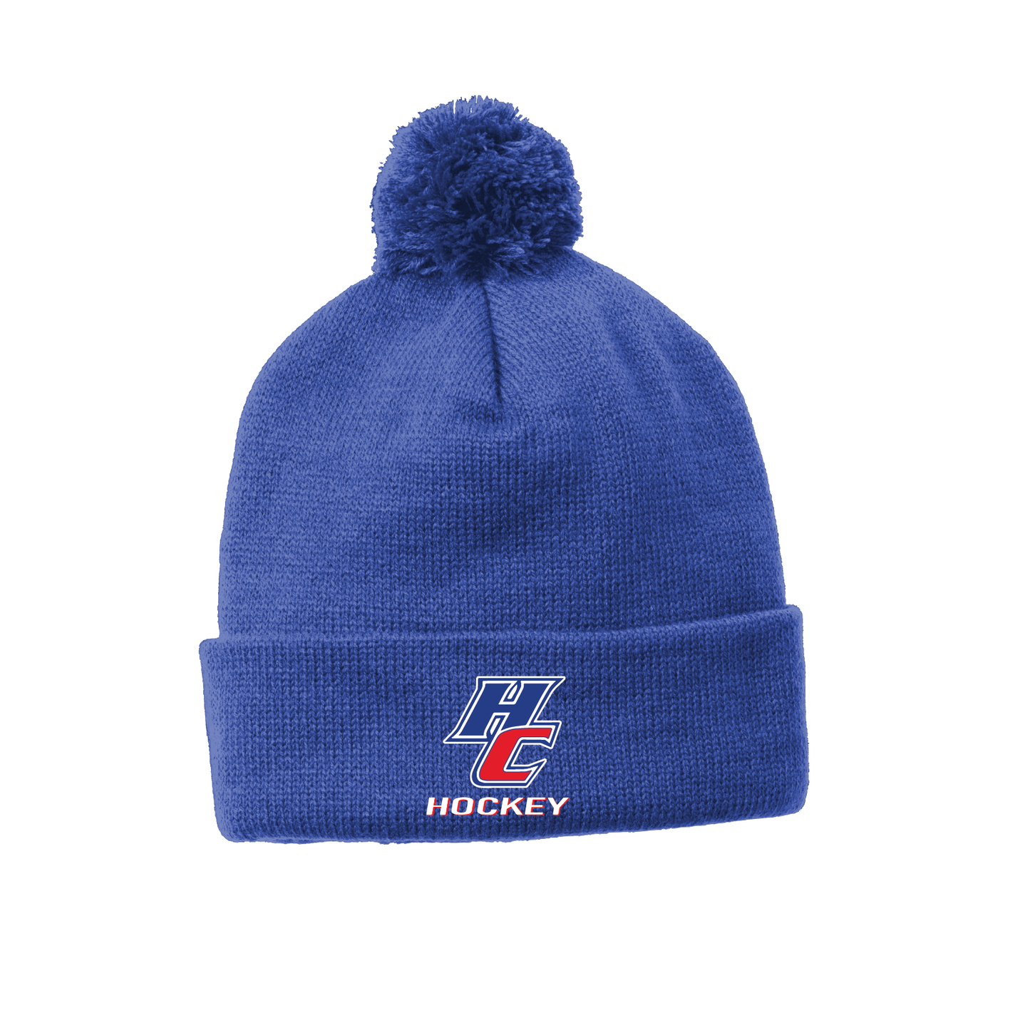 HC Hockey: Solid Pom Pom Beanie