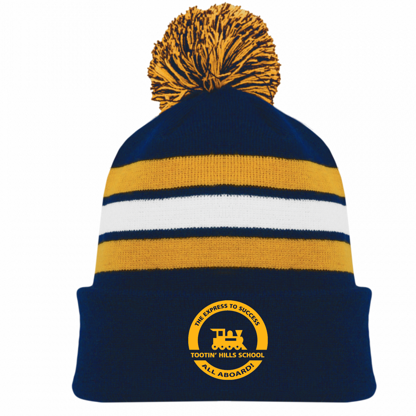 Tootin Hills: A1830 Athletic Knit Pom Hat