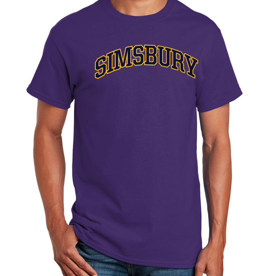 T-Shirt: Simsbury 2 Color (ADULT Sizes)