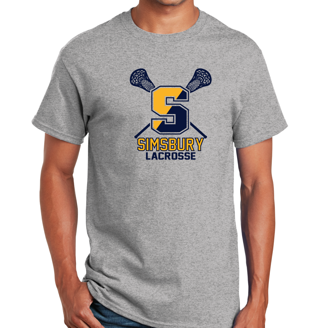 T-Shirt: Simsbury Youth Lacrosse NEW 2024