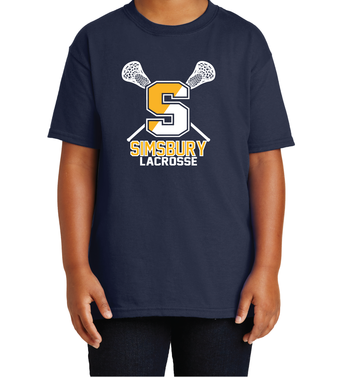 T-Shirt: Simsbury Youth Lacrosse NEW 2024