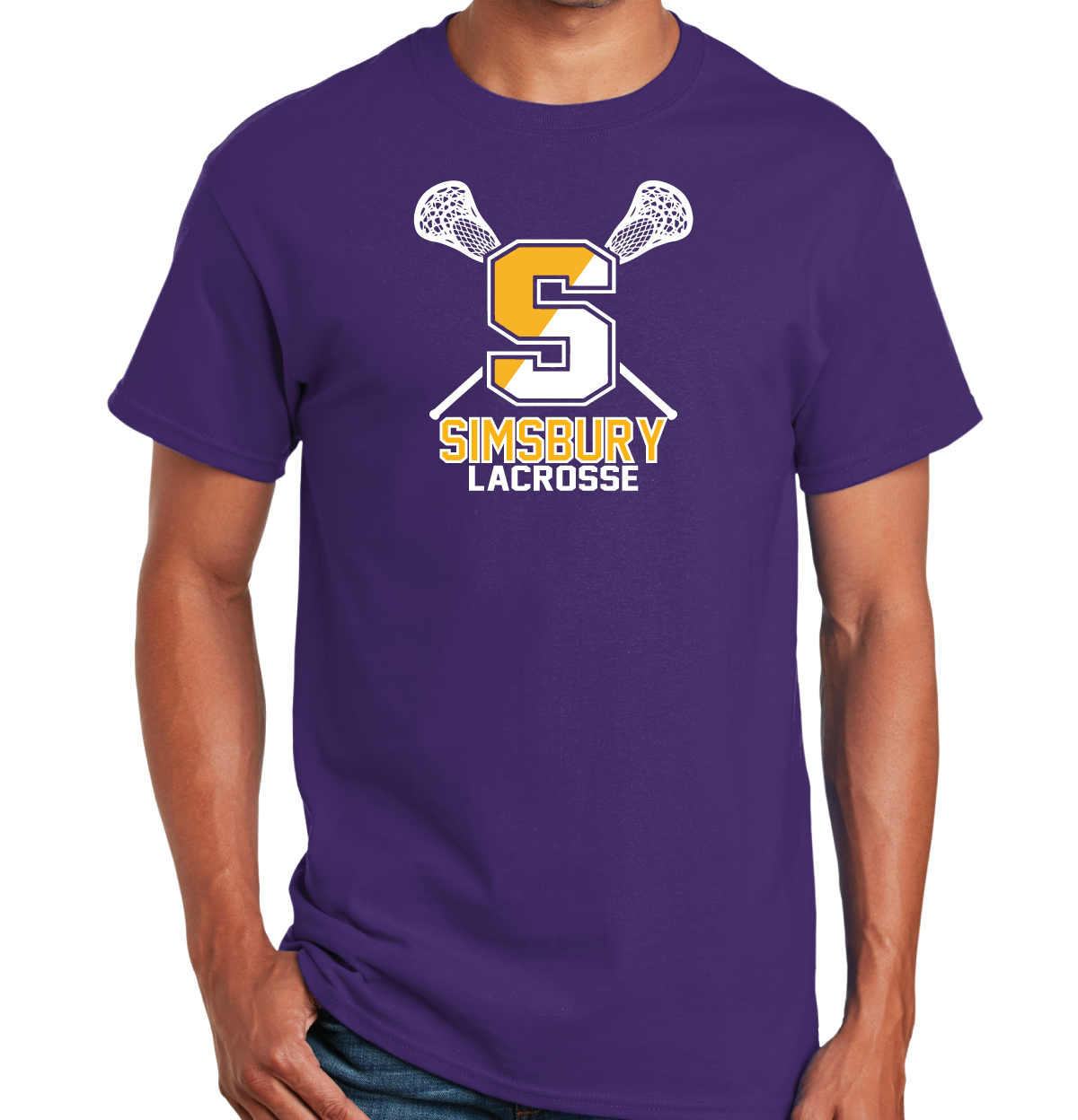 T-Shirt: Simsbury Youth Lacrosse NEW 2024