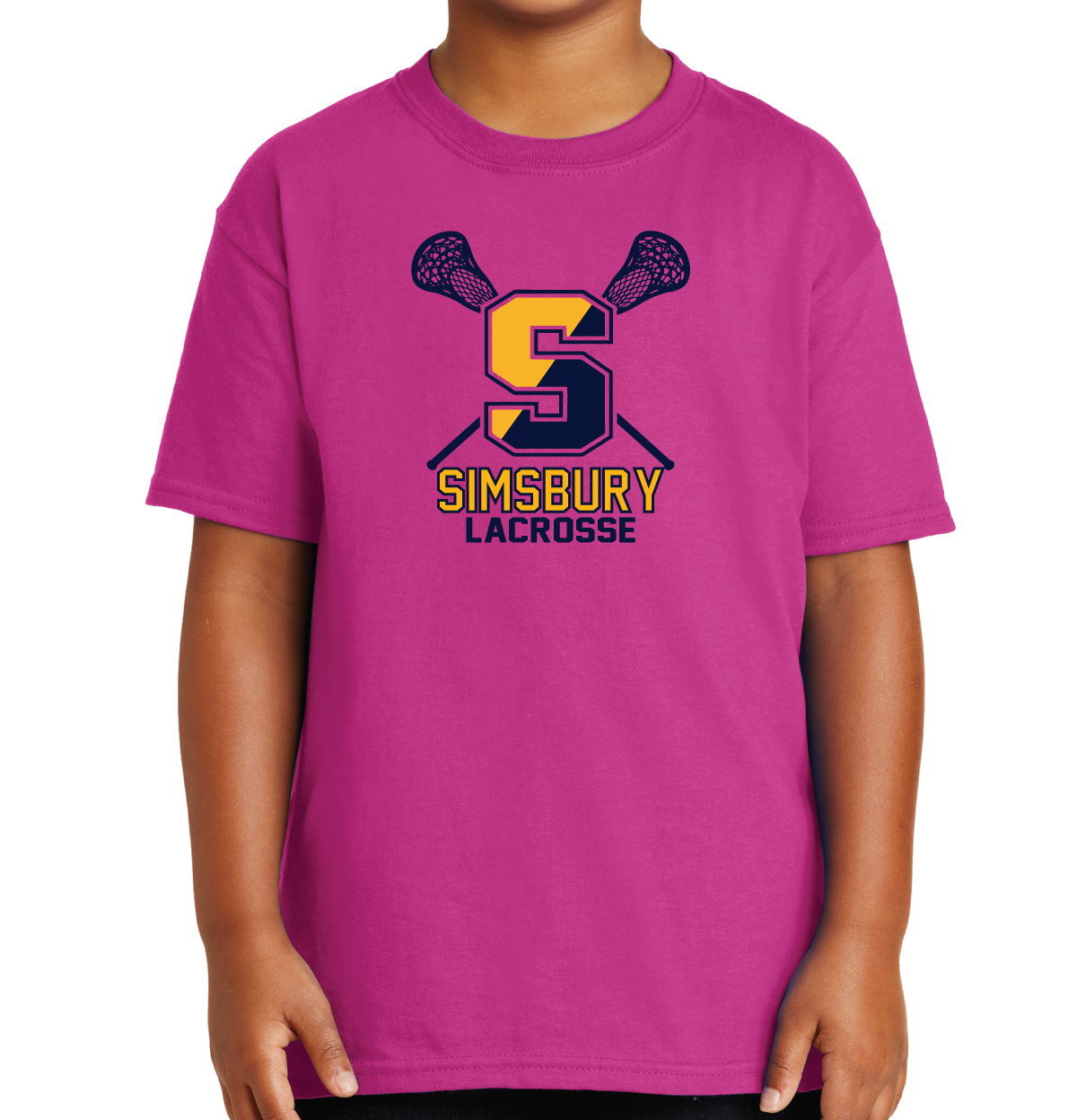 T-Shirt: Simsbury Youth Lacrosse NEW 2024