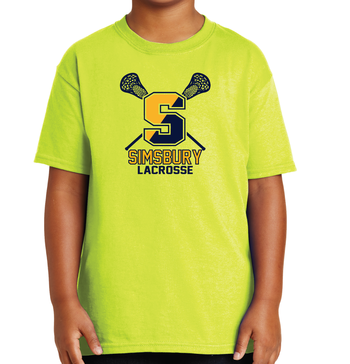 T-Shirt: Simsbury Youth Lacrosse NEW 2024