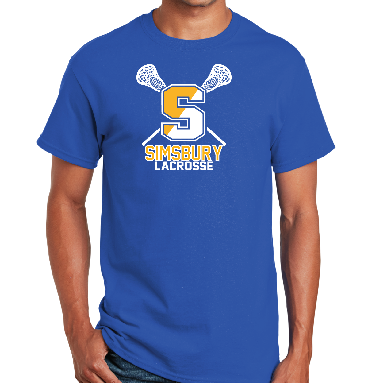 T-Shirt: Simsbury Youth Lacrosse NEW 2024