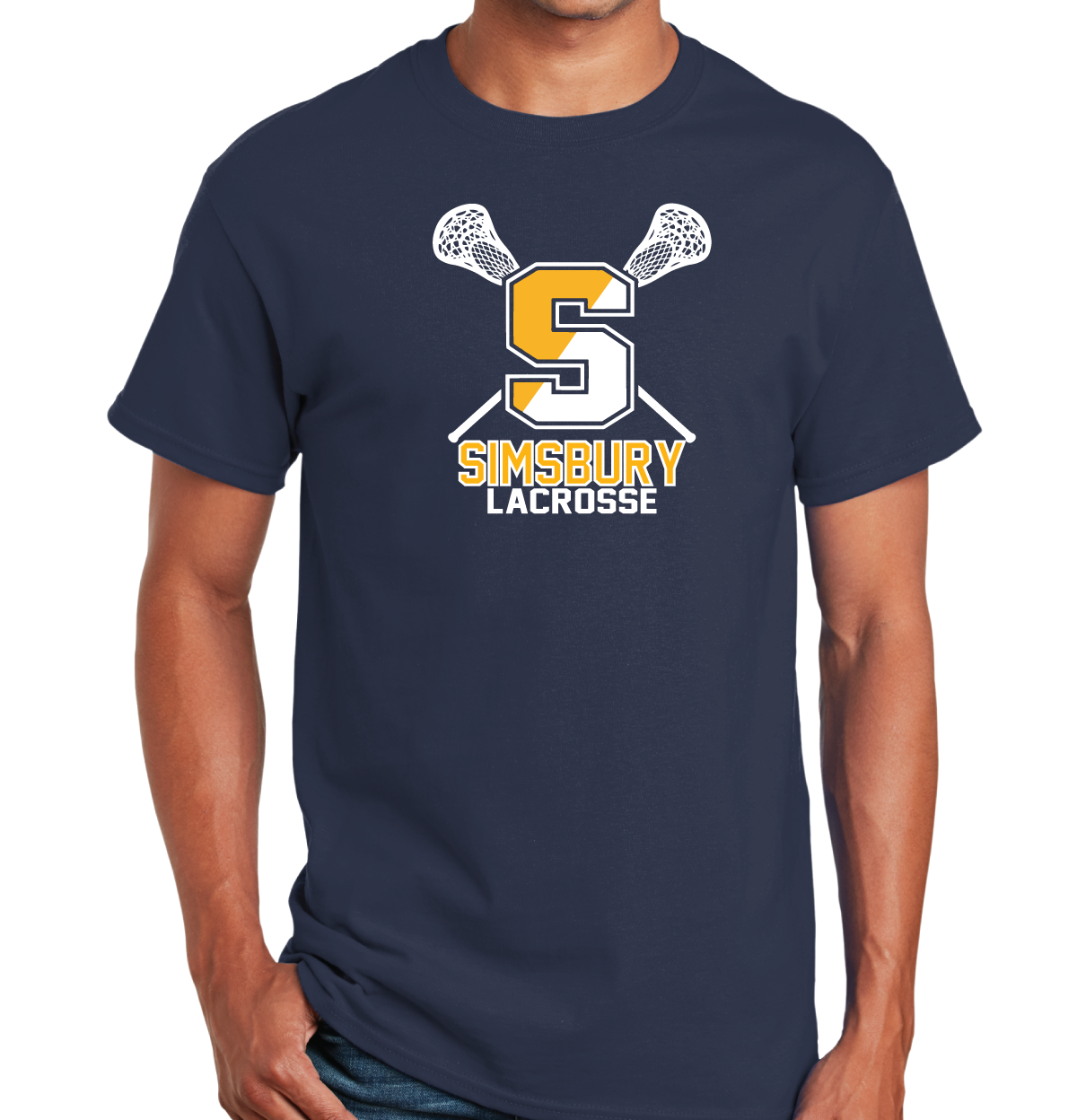 T-Shirt: Simsbury Youth Lacrosse NEW 2024