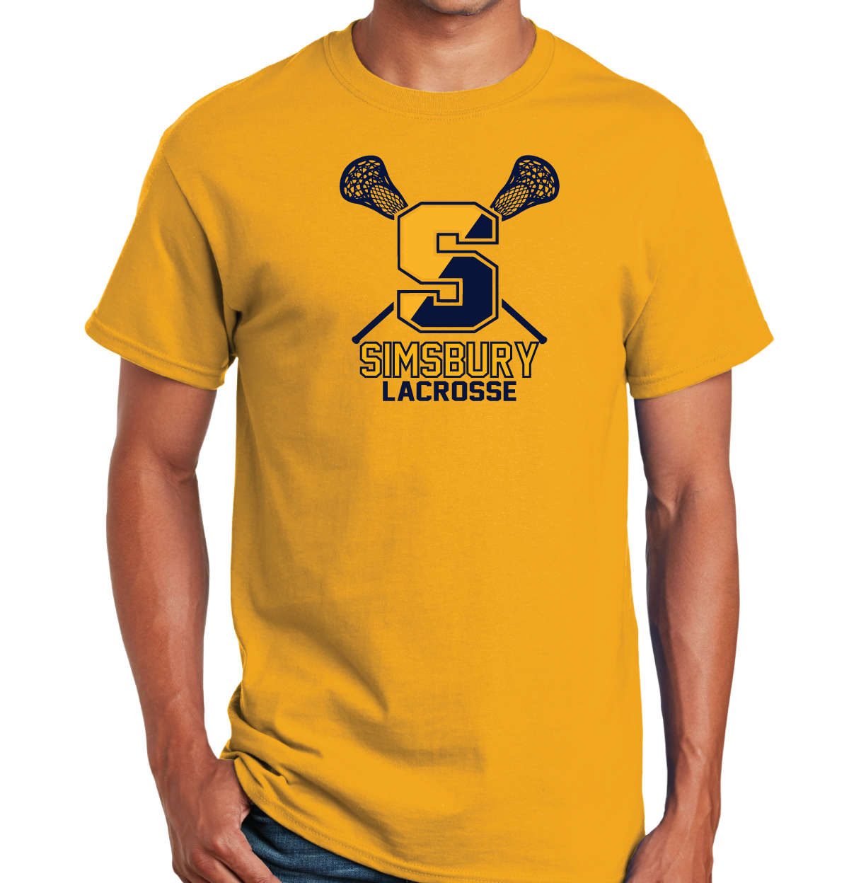 T-Shirt: Simsbury Youth Lacrosse NEW 2024