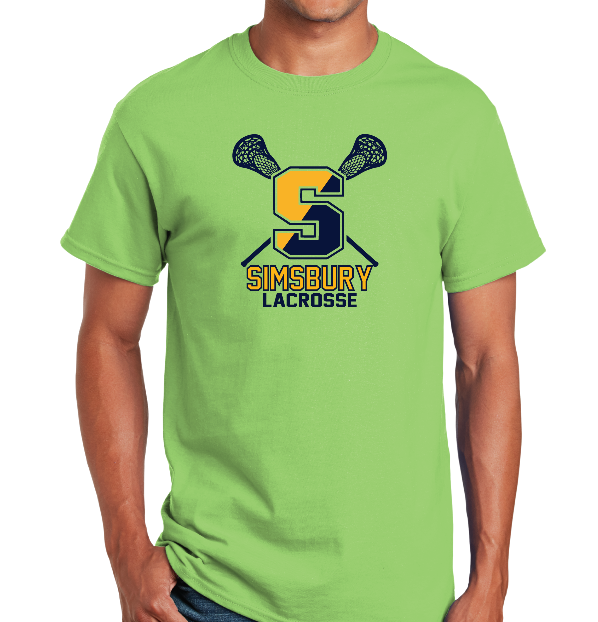 T-Shirt: Simsbury Youth Lacrosse NEW 2024