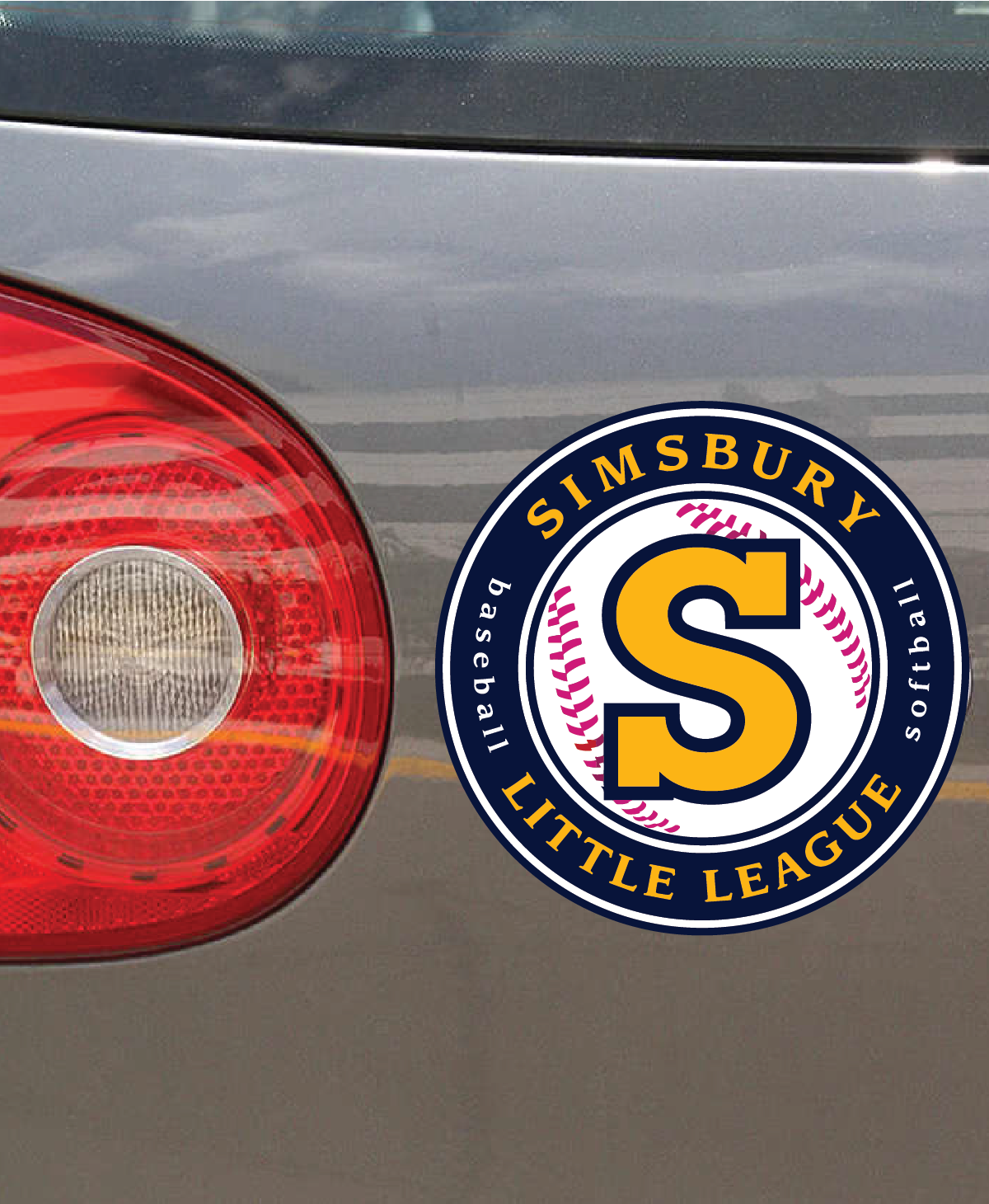 Fat Head Removable Sticker: Simsbury Little League