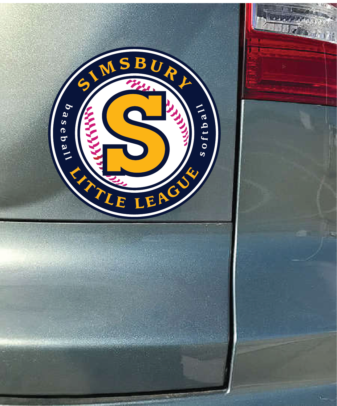 Fat Head Removable Sticker: Simsbury Little League