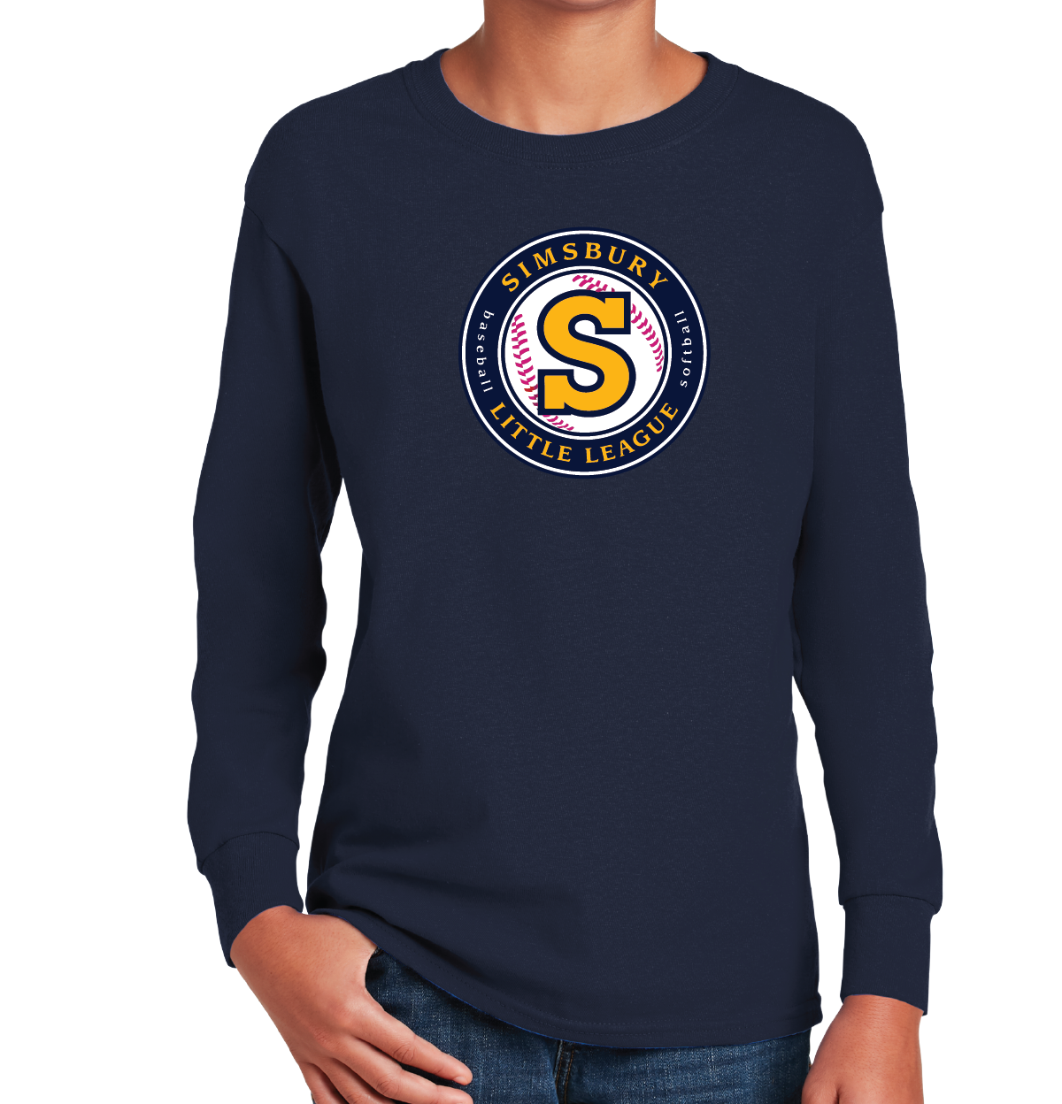 Long Sleeve T-Shirt: Simsbury Little League