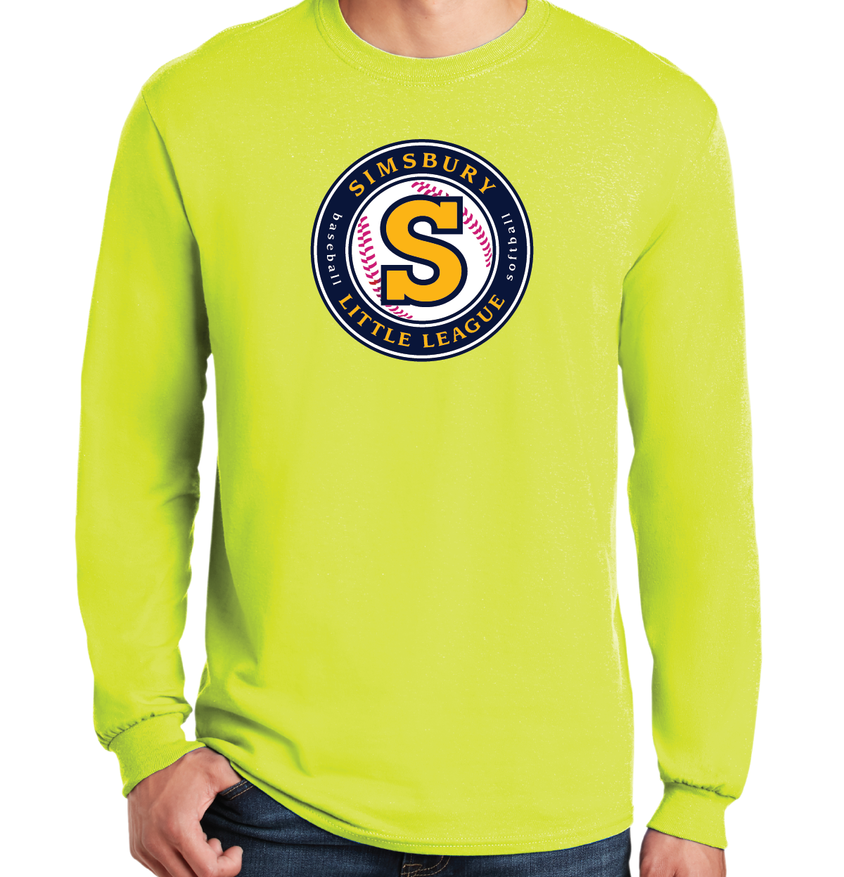 Long Sleeve T-Shirt: Simsbury Little League