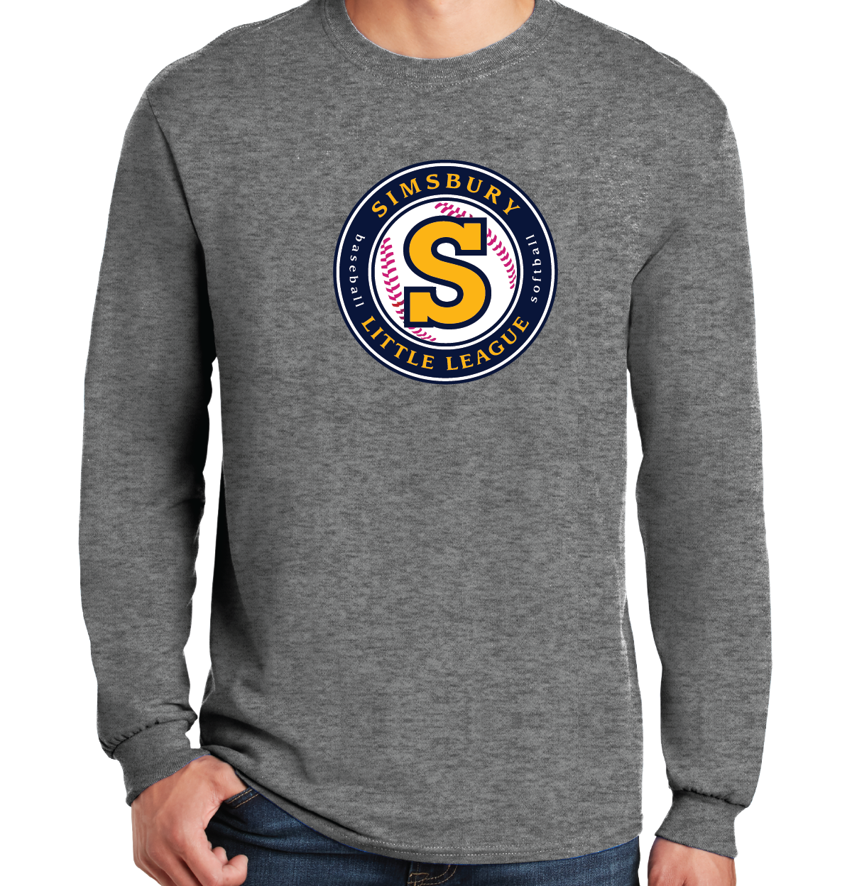 Long Sleeve T-Shirt: Simsbury Little League
