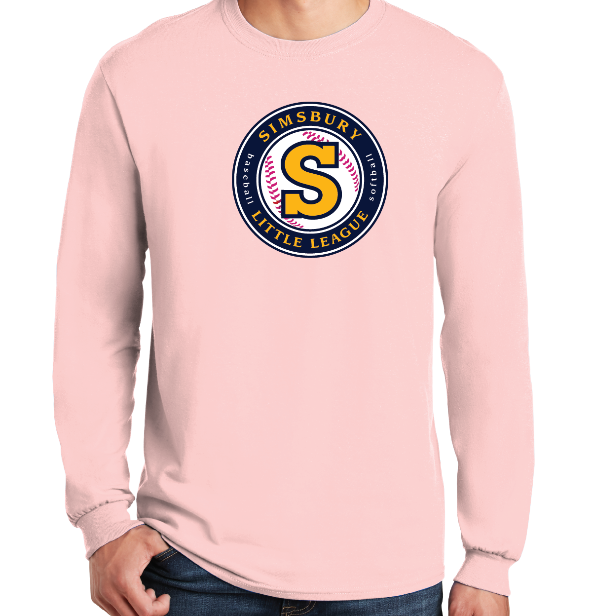 Long Sleeve T-Shirt: Simsbury Little League