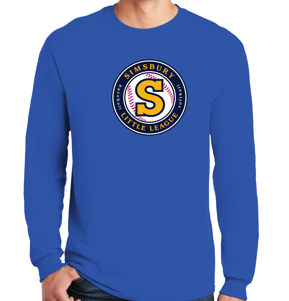 Long Sleeve T-Shirt: Simsbury Little League