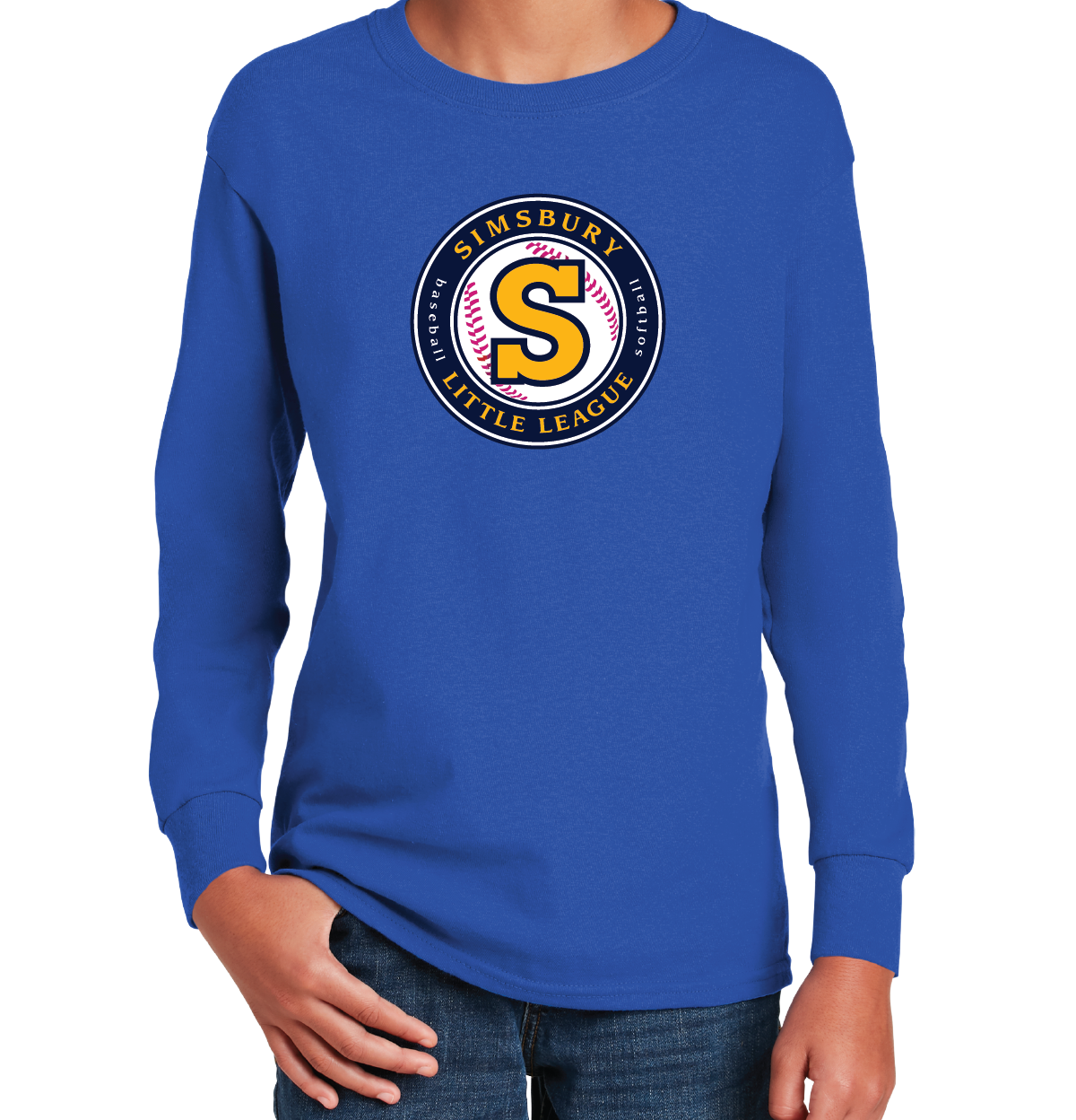 Long Sleeve T-Shirt: Simsbury Little League