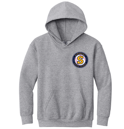 Hooded Sweatshirt: Simsbury Little League Left Chest Embroidered Logo