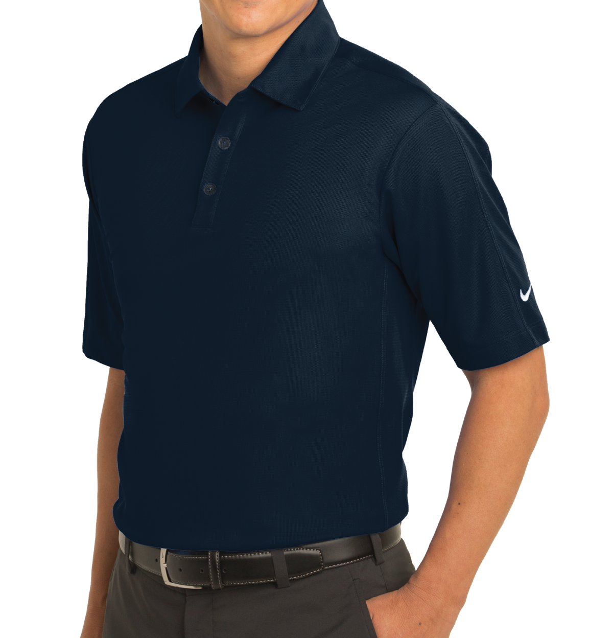 Polo: Nike Men's Tech Basic Dri-FIT Polo: Simsbury Soccer Club