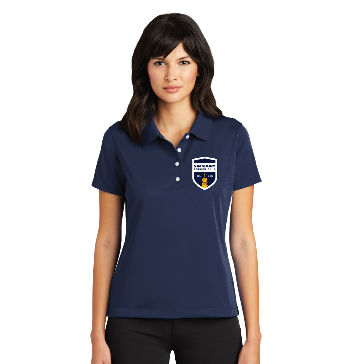 Polo: Nike Ladies Tech Basic Dri-FIT: Simsbury Soccer Club