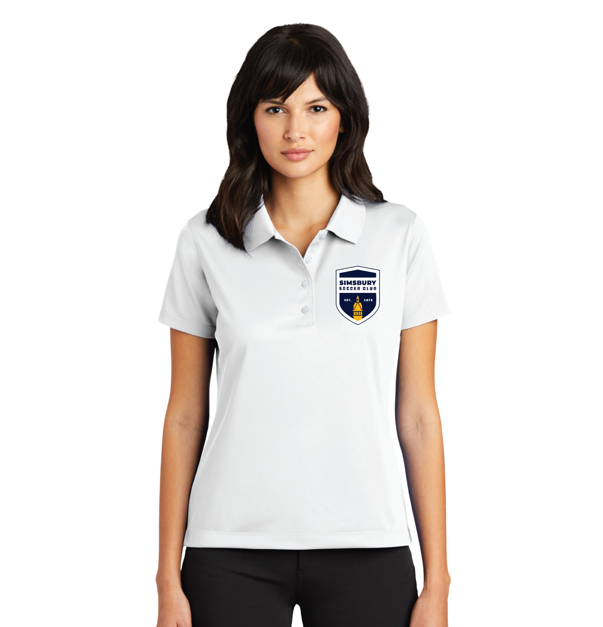 Polo: Nike Ladies Tech Basic Dri-FIT: Simsbury Soccer Club