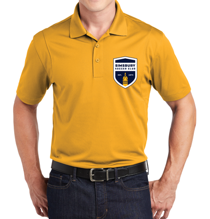 Polo: Sport-Tek Men's Micropique Sport-Wick Polo: Simsbury Soccer Club