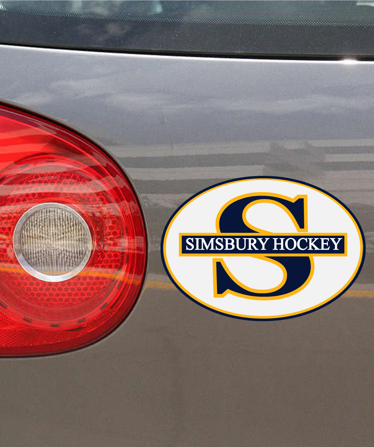 Fat Head Removable Sticker: Simsbury Youth Hockey