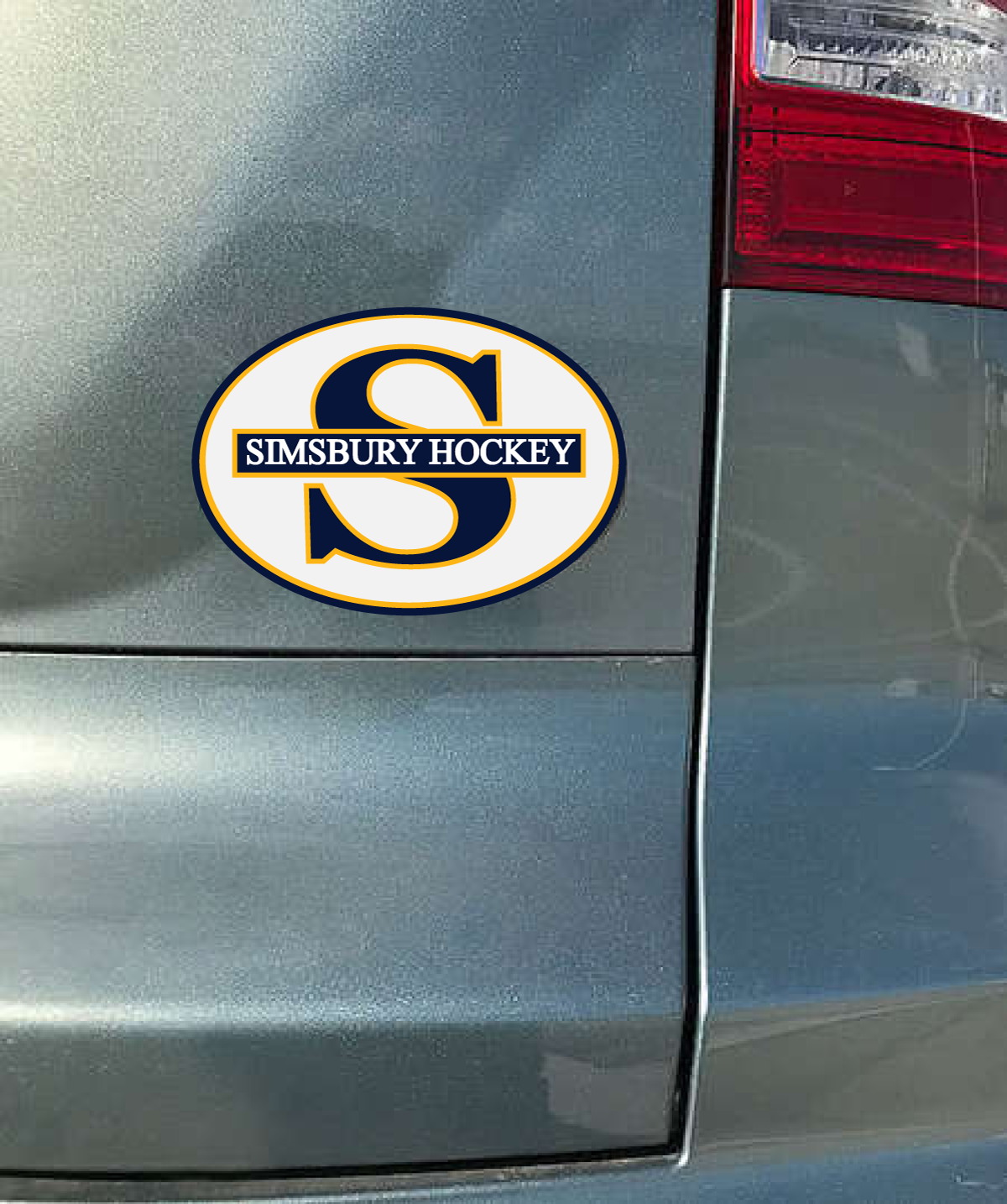 Fat Head Removable Sticker: Simsbury Youth Hockey