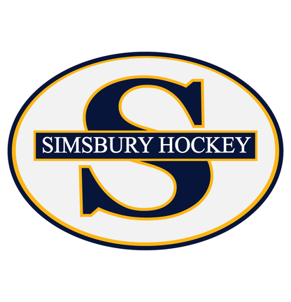 Fat Head Removable Sticker: Simsbury Youth Hockey