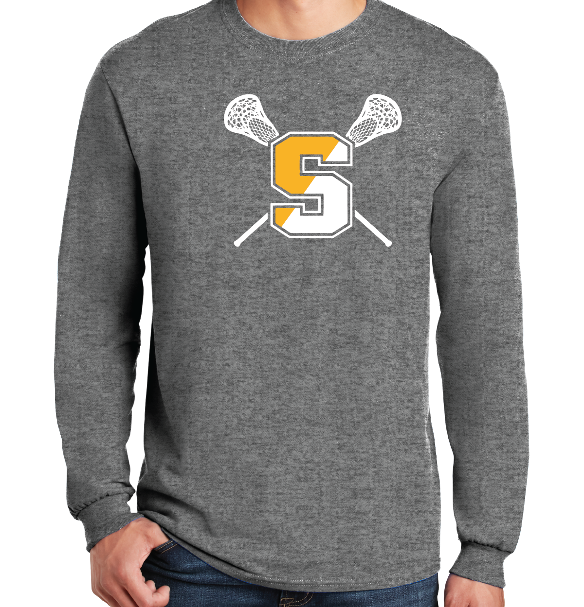 Long Sleeve T-Shirt: Simsbury Youth Lacrosse