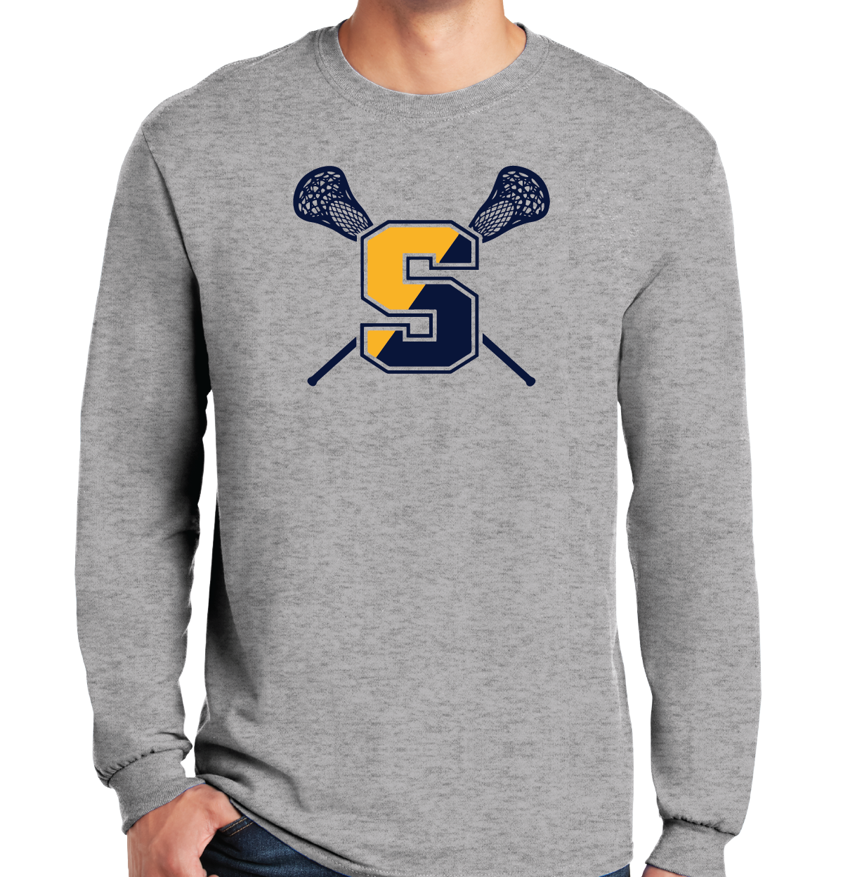 Long Sleeve T-Shirt: Simsbury Youth Lacrosse