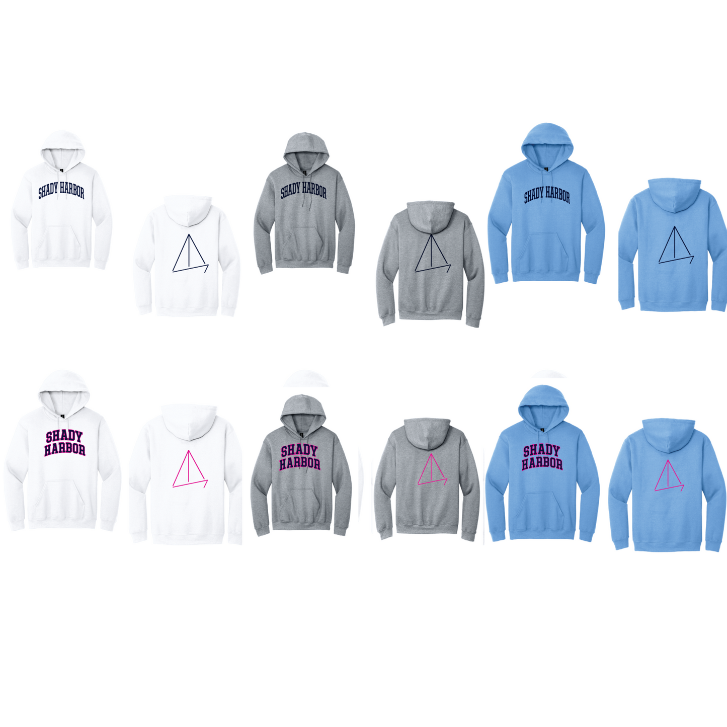 Shady Harbor: 18500 Gildan Hooded Pullover