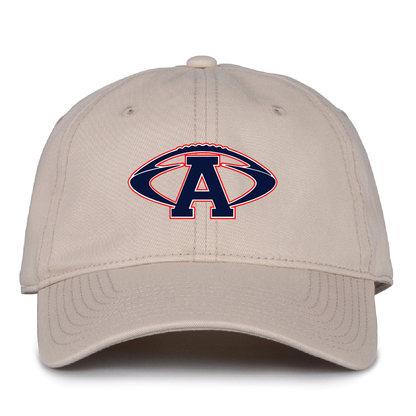 Hat: OSFA Avon Football Garment Washed Twill